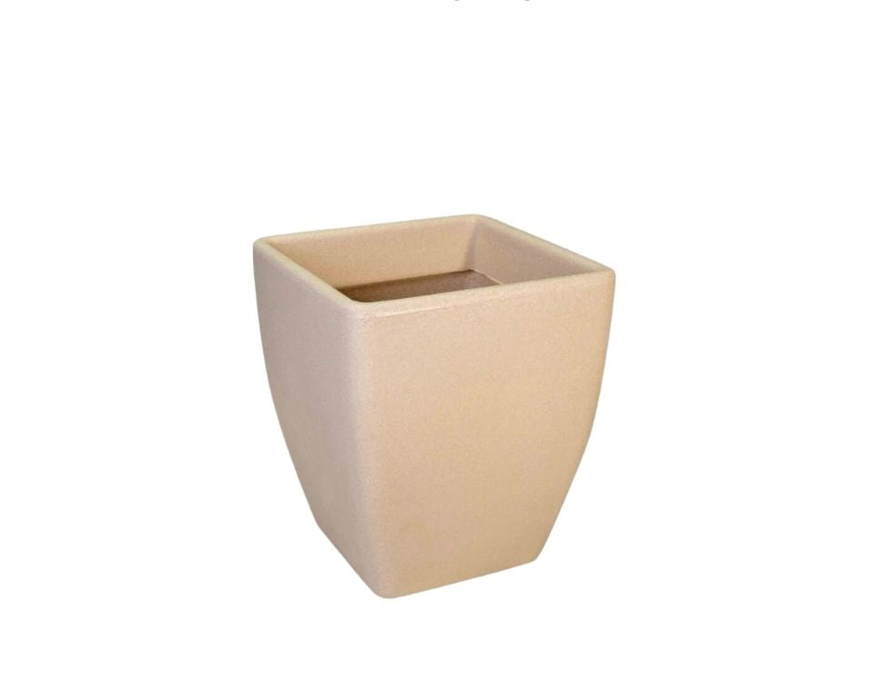 כד מרובע חלק קטן | 30X30X34 | אבן