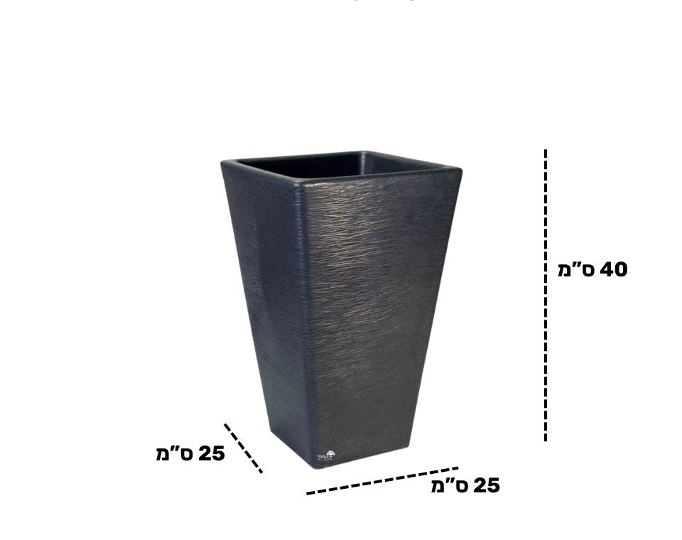 כד יסמין | 25X25X40 | פחם