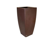 כד מרובע חלק | 37X37X70 | חום