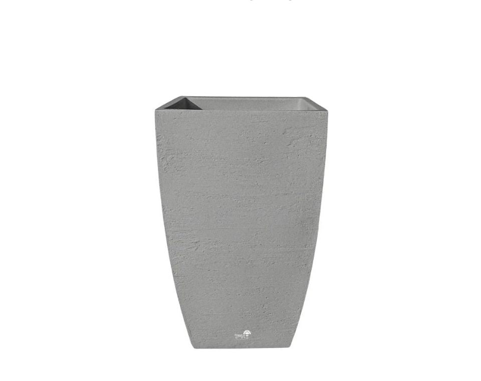 כד קטן | דגם פלורידה | קוטר 54X37X37 ס"מ | אפור