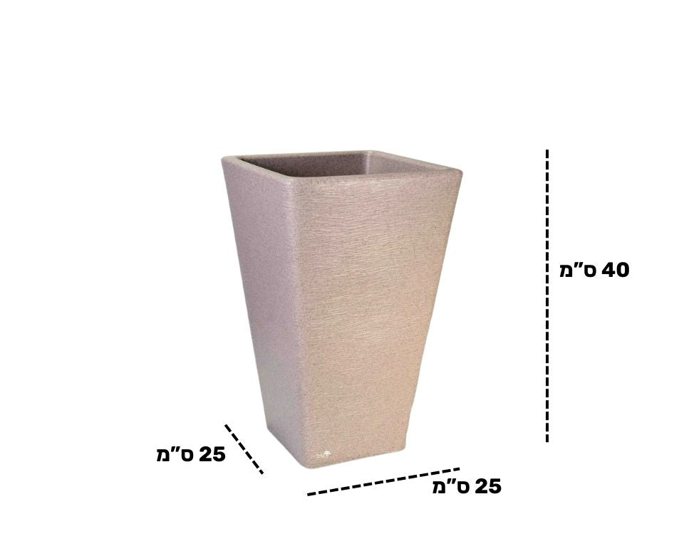 כד יסמין | 25X25X40 | גרניט