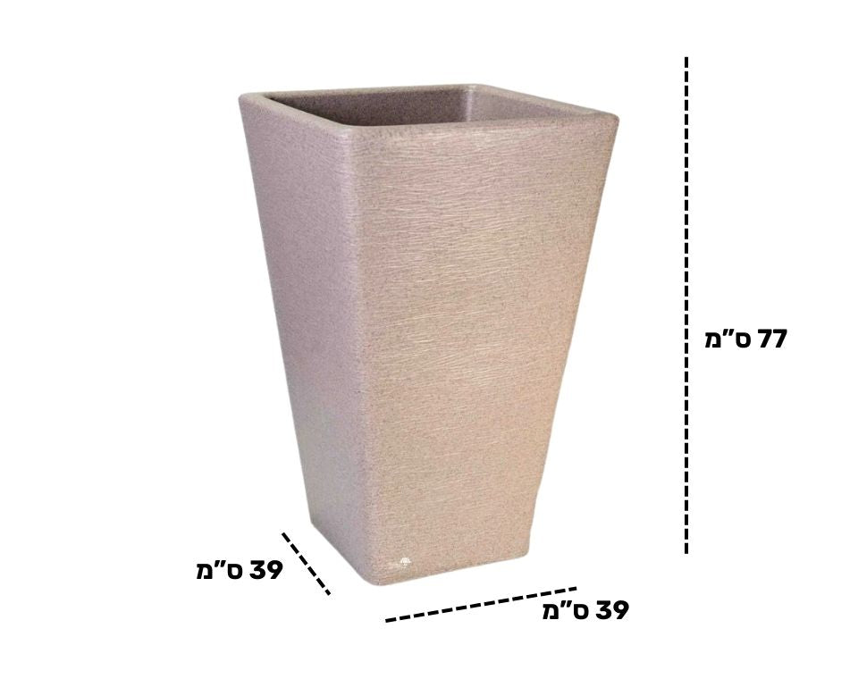 כד יסמין | 39X39X77 | גרניט