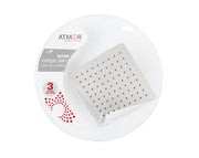 ראש מקלחת מרובעת "שוהם" | 20 ס"מ