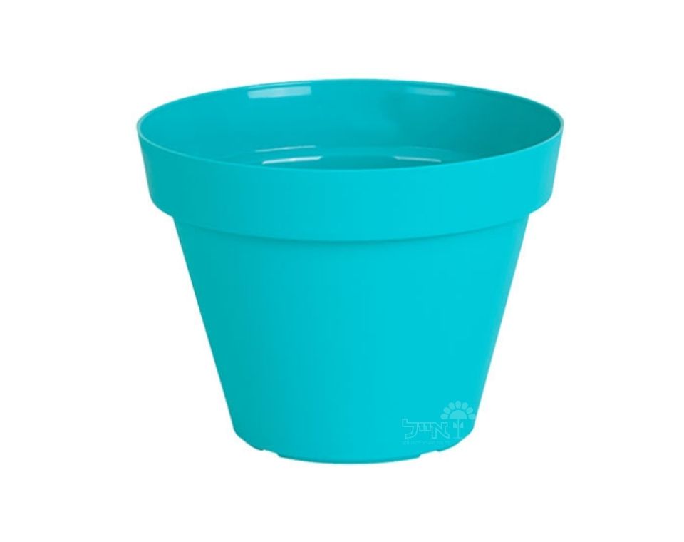 עציץ אביב | טורקיז | קוטר 20 ס"מ