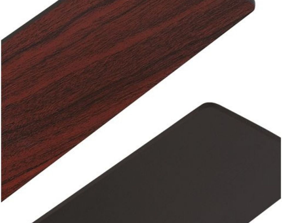 מאוורר תקרה דקורטיבי 48" | דגם Talia | שחור | כולל גוף תאורה מובנה