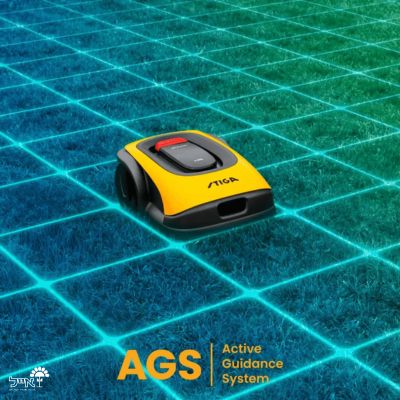 רובוט נטען לכיסוח הדשא | A300 | מונחה GPS