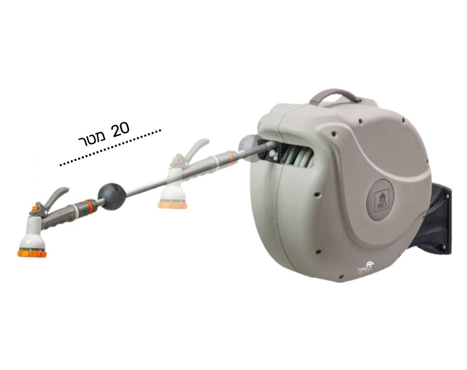 גלגלת השקיה אוטומטית | דגם ירדן | 20 מטר