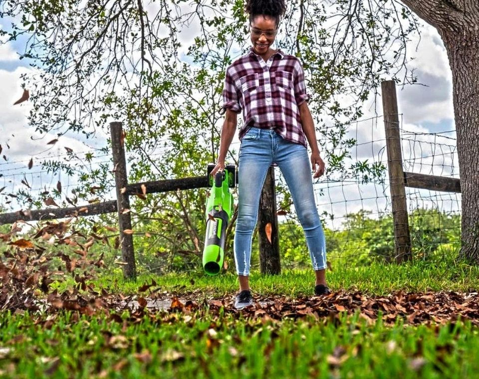 מפוח BL (2X24V) 48V | שתי סוללות 2.0Ah | מטען Dual Port