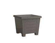 עציץ כנען ריבועי | חאקי | 38X38