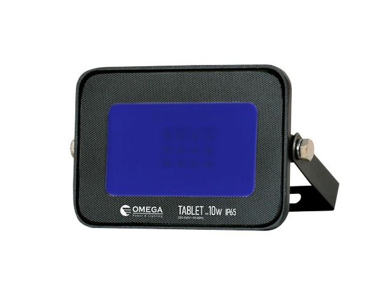 פנס הצפה 10W TABLET אור כחול (220V)