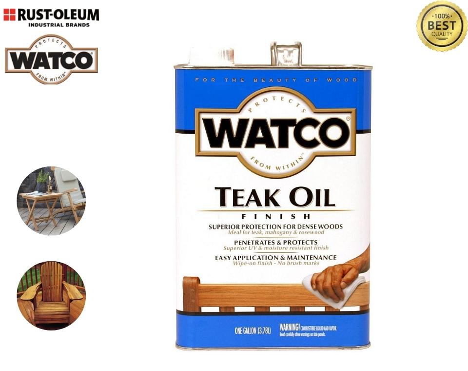 שמן טיק WATCO לחידוש רהיטי גן | 947 מ"ל