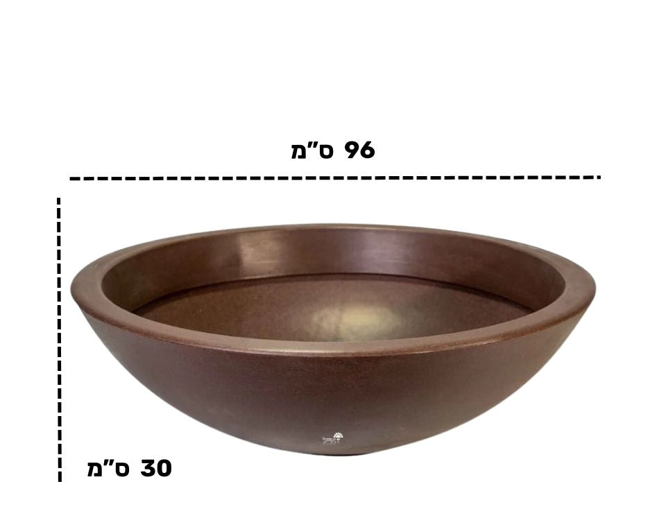 קערת עדן | 96X30 | חום