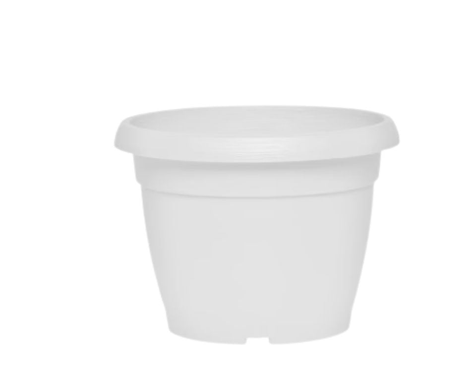 עציץ צבר | לבן | קוטר 45 ס״מ