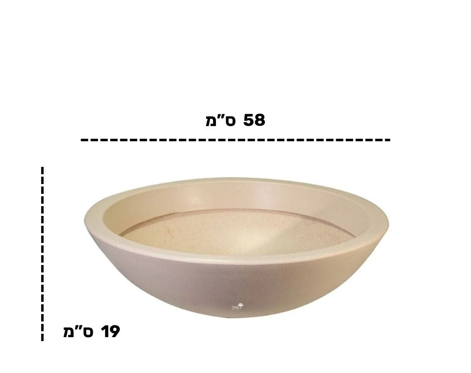 קערת עדן | 58X19 | אבן