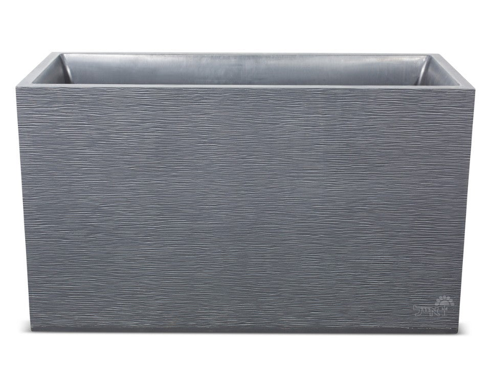 אדנית פסים | מידות 99.5x39.5x60 | אפור כהה