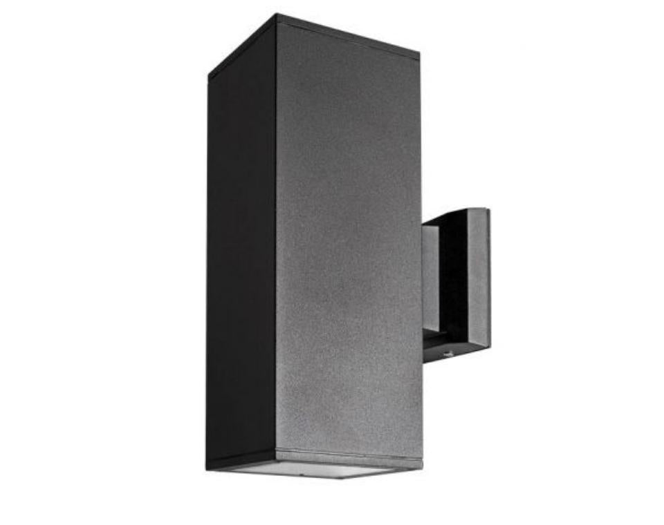 גוף תאורה | צמוד קיר אפ & דאון | VETTRIANO SQUARE | גוף שחור