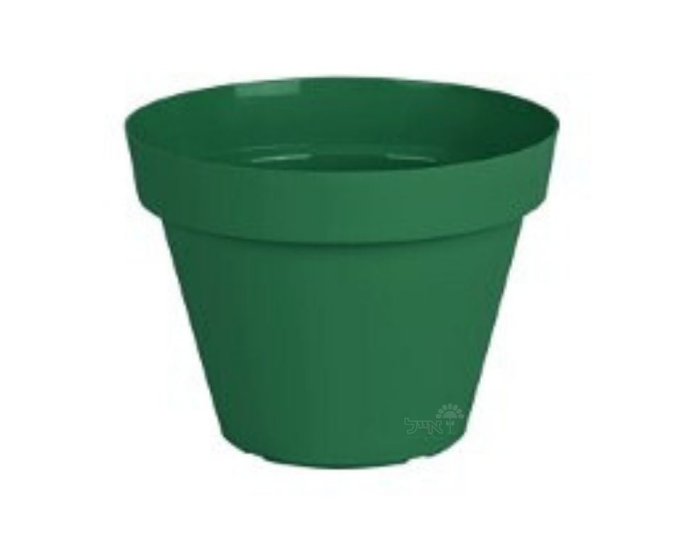 עציץ אביב | ירוק כהה | קוטר 25 ס"מ