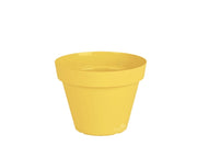 עציץ אביב | צהוב בננה | קוטר 18 ס"מ