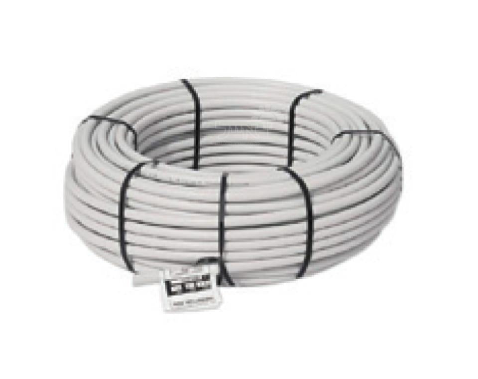 צינור עיוור | 16 מ"מ | 25 מטר | לבן