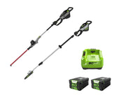 דיל קומבי גובה PRO | מגזמה + מסור + 2 סוללות ומטען