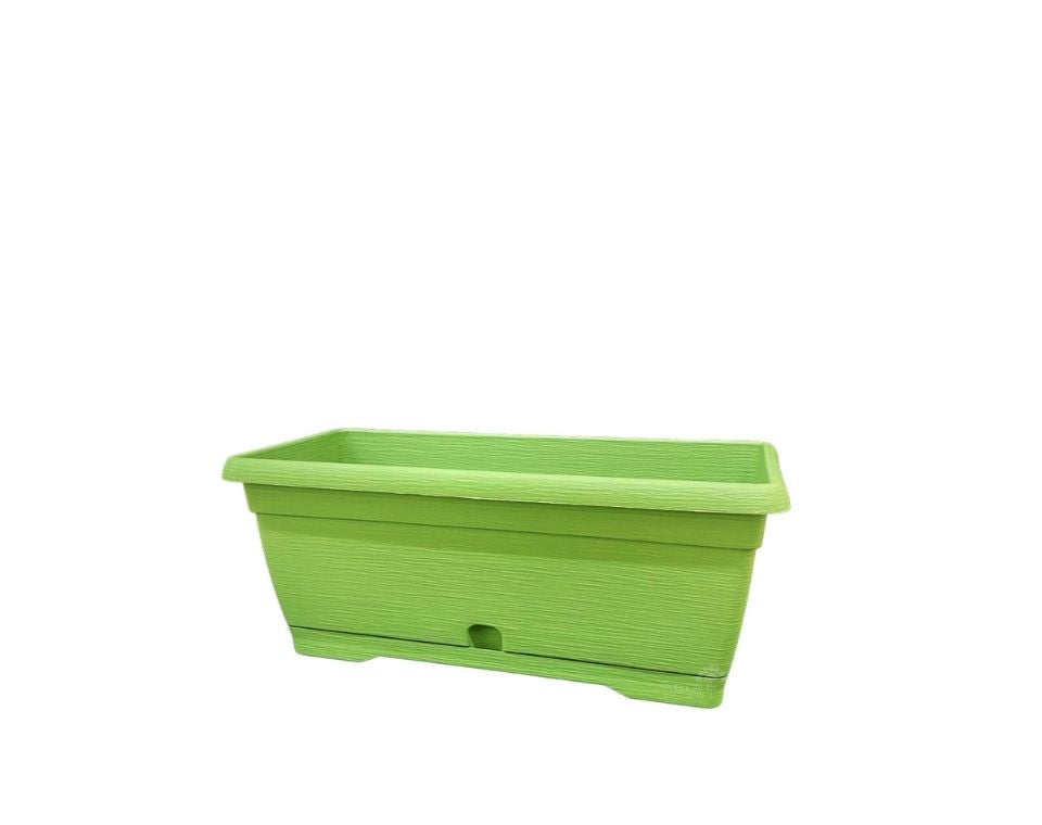 אדנית צבר | ירוק ליים | 35 ס״מ