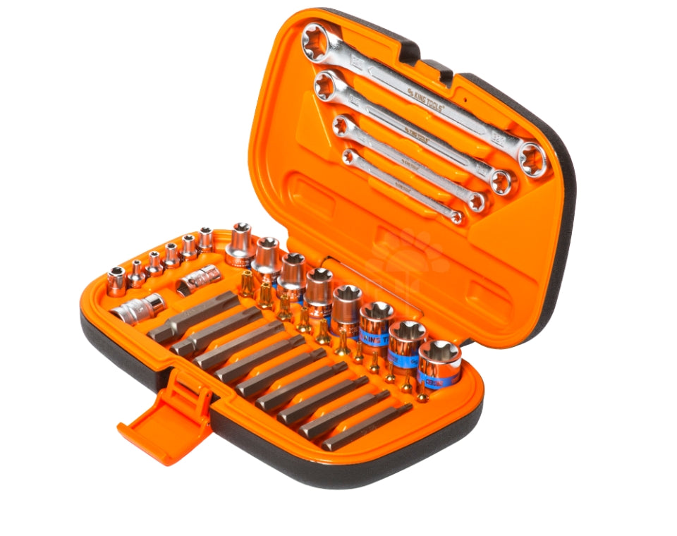 סט בוקסות ומפתחות טורקס | 40 חלקים