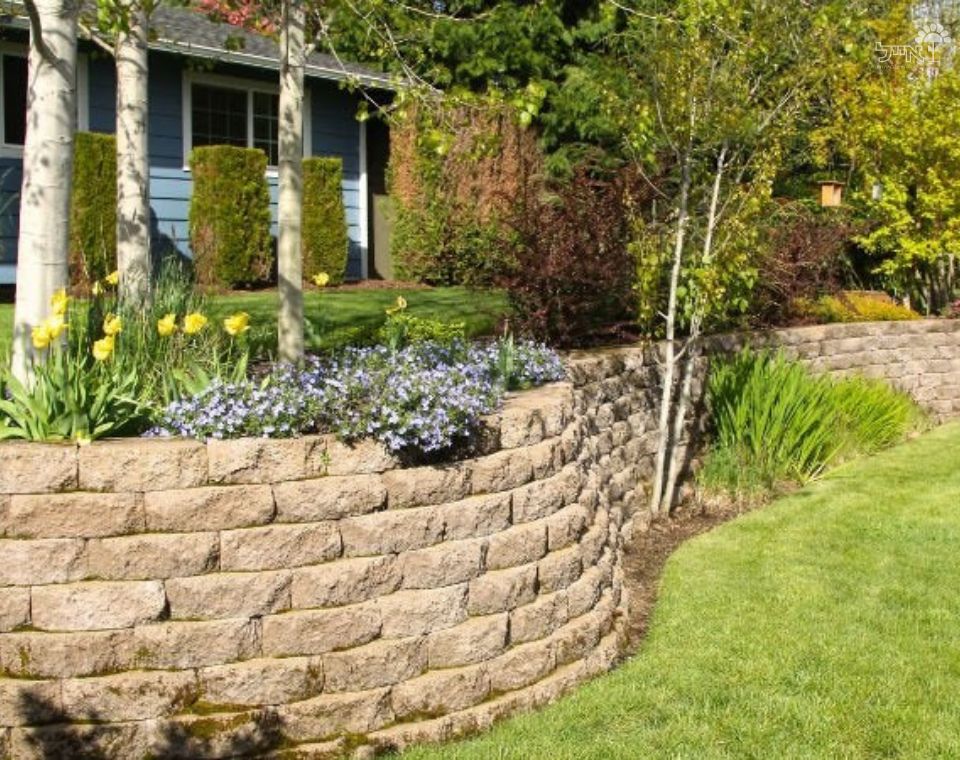 אבן תיחום לגינה | 30X15 ס''מ | בז'