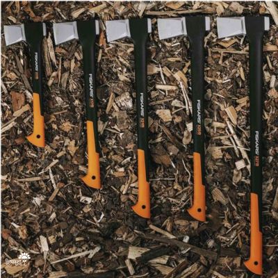 גרזן ביקוע מקצועי FISKARS X27 | גרזן לפיצול עצים גדולים של Fiskars – מידות ופרטים נוספים