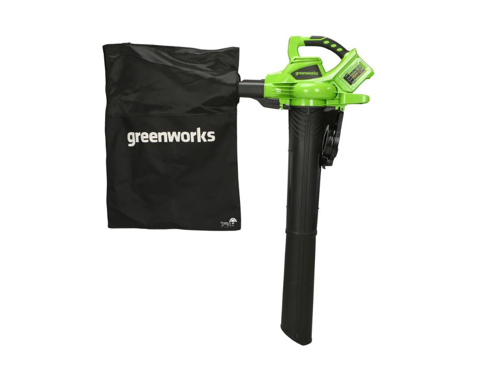 מפוח/שואב עלים (2X24V) 48V BL | שק איסוף 45 ליטר | גוף בלבד