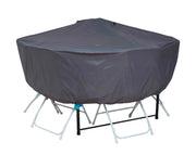 כיסוי לשולחן עגול | 120X60 | שחור