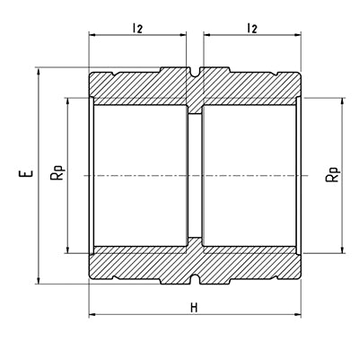 מופה | הברגה פנימית | ''2 - ''2