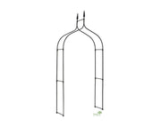 קשת ברזל גותית לטיפוס צמחים | דגם 7730 | 295X140 | שחור