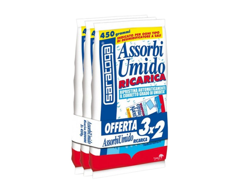 מילוי לסופג לחות | 3 יחידות | 450 גרם ליח'