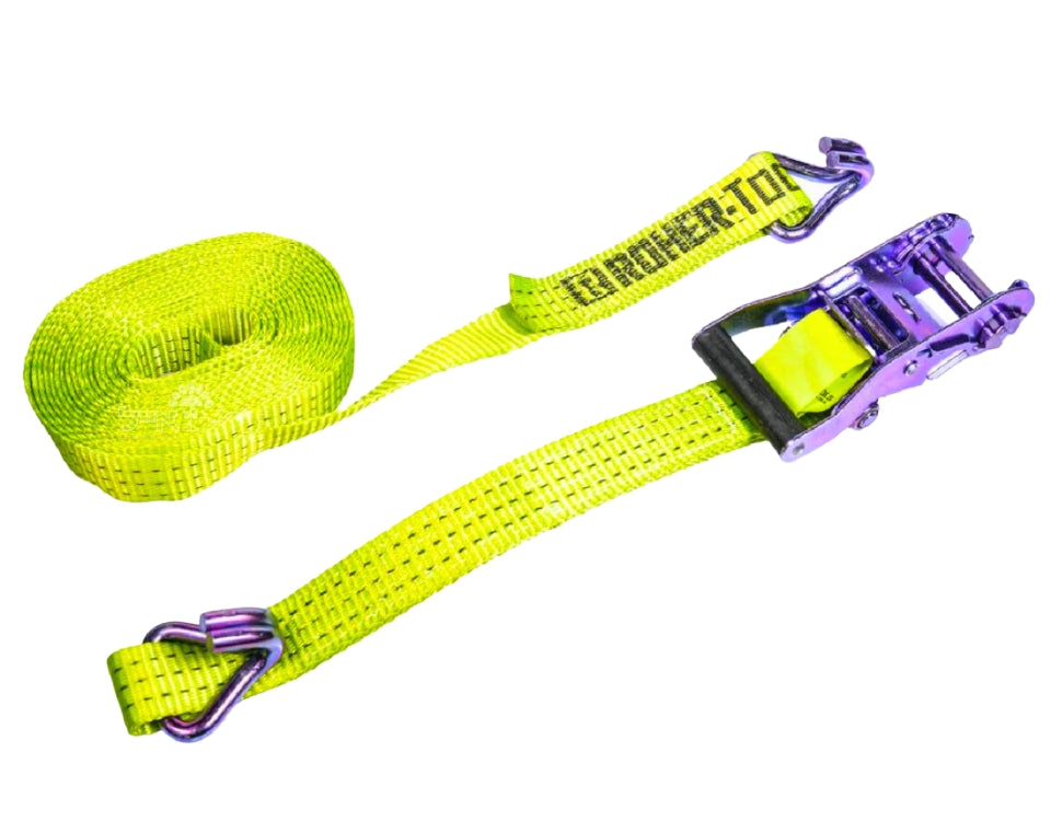 רצועות קשירה ורצ'ט | 9 מטר | עד 4000 ק"ג