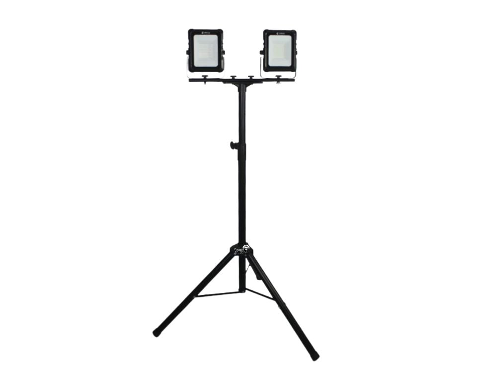 זרקונים נטענים על חצובה | 6500K | 2X30W