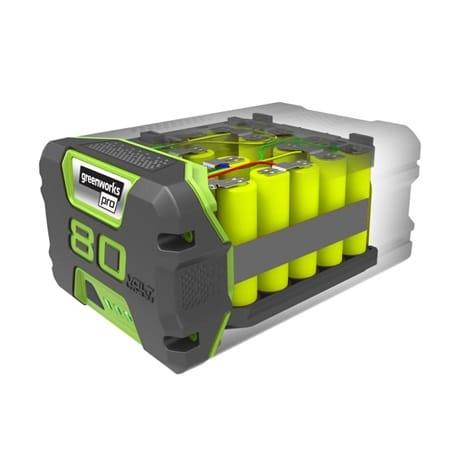 סוללת ליתיום איון Greenworks | 80V 2.0AH - משתלת אייל