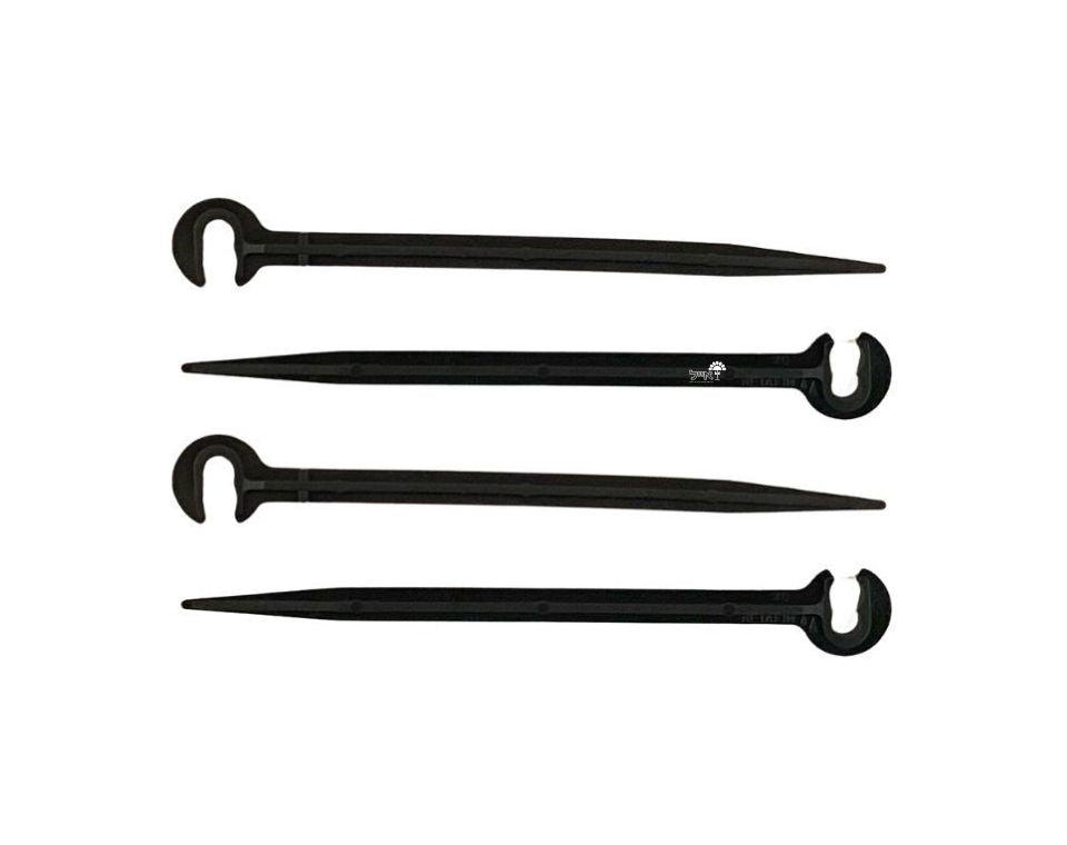 מקלון לתפיסת צינור 5\3"-7\4" | 50 יחידות | שחור