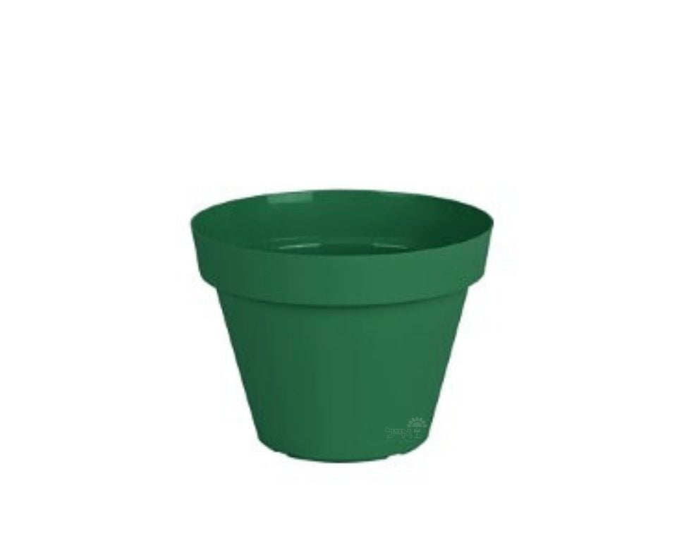 עציץ אביב | ירוק כהה | קוטר 14 ס"מ