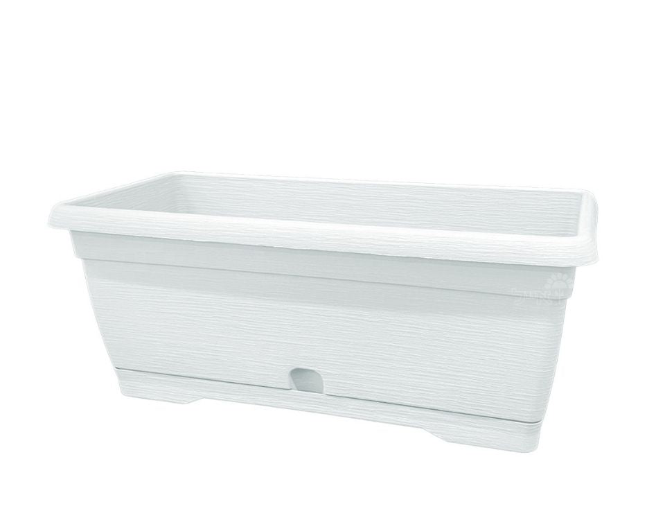 אדנית צבר | לבן | 60 ס״מ