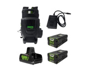 יחידת כח נישאת 80V PRO Dual Port + שתי סוללות 5.0Ah + מטען מהיר כפול Dual Port