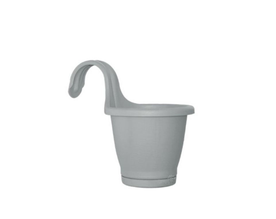 אדנית מעקה | אפור בהיר | 19 ס״מ