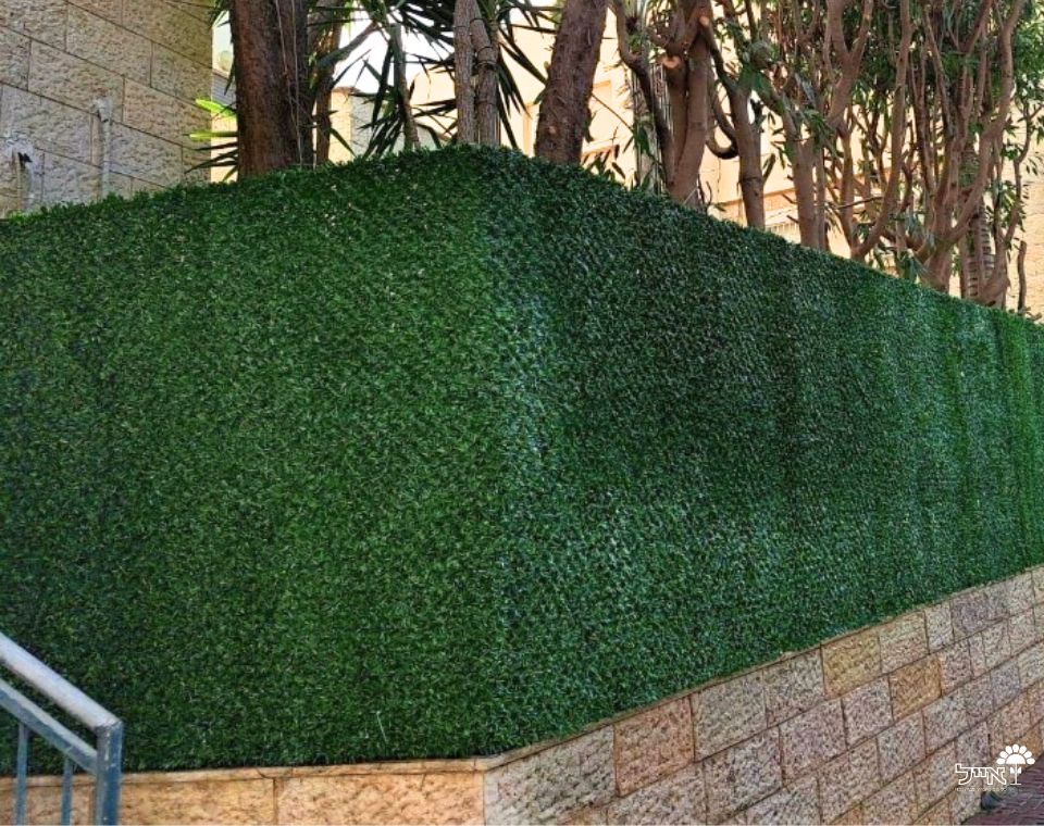 גדר דשא סינטטי | ירוק | 1X5 מטר