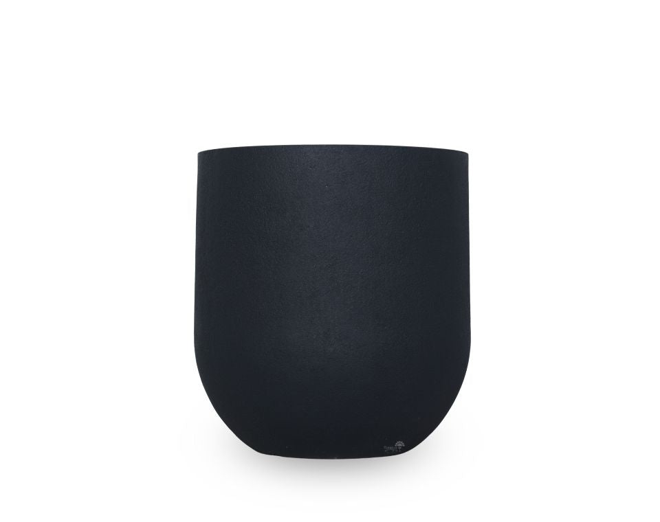 כד עגול | דגם פניקס | קוטר 44X47 | שחור