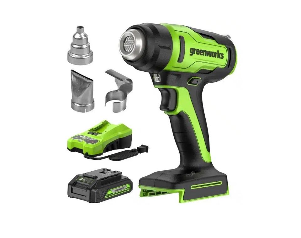 אקדח חום נטען | 24V | כולל סוללה 2Ah ומטען מיקרו