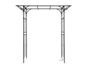 קשת ברזל לטיפוס צמחים | 206X204 | דגם הדס | שחור