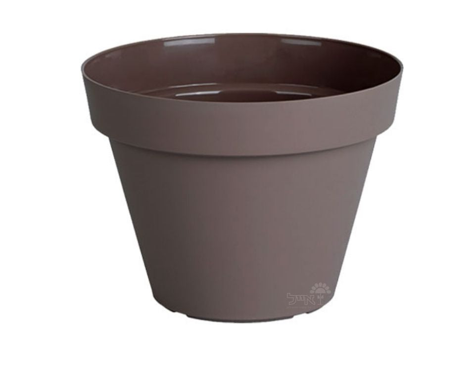 עציץ אביב | חאקי | קוטר 35 ס"מ