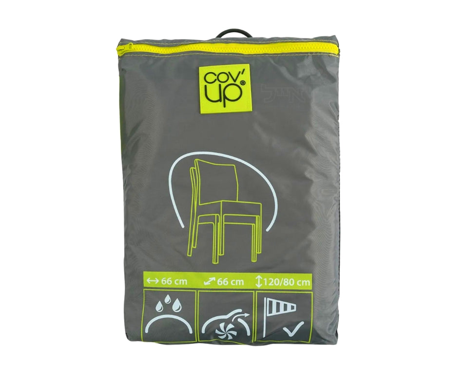 כיסוי למערום של 6 כסאות | 66X100 | שחור