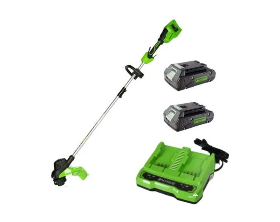 חרמש/קוצץ קנטים 33 ס"מ | 48V | שתי סוללות 4Ah | מטען מהיר כפול (4A)