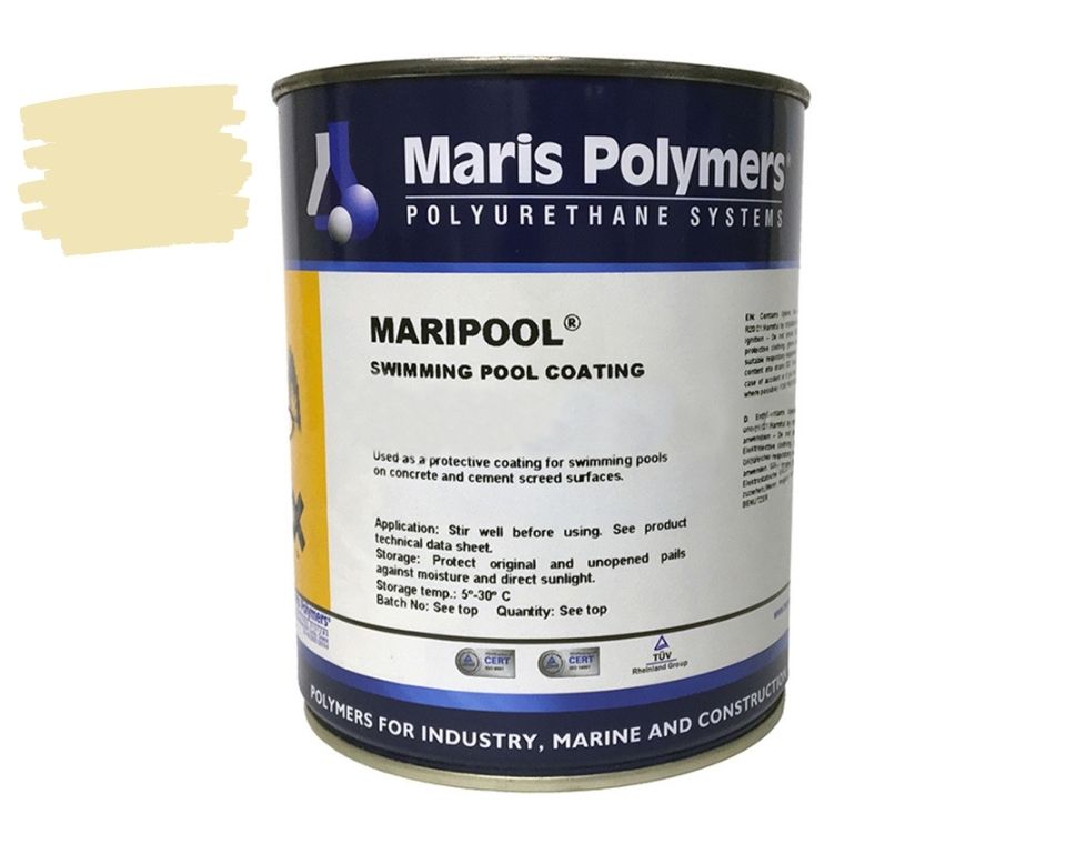 צבע לבריכה | מריס | Maripool מריפול | 10 ליטר