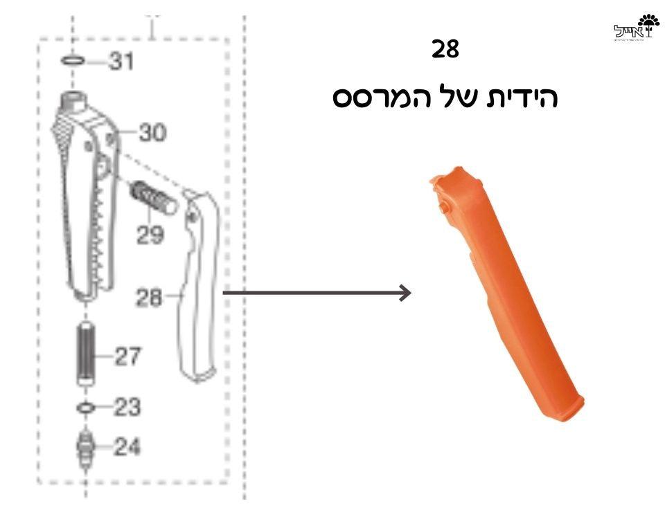 מרסס גב | 12 ליטר - משתלת אייל